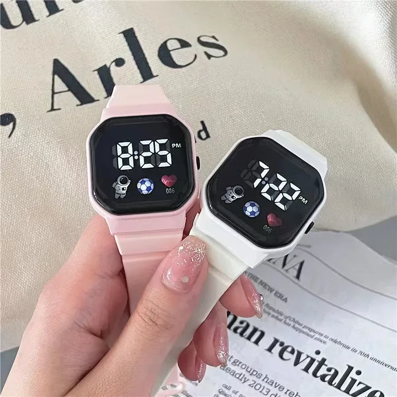 Kids Watch LED Electronic Watch Fashion Sports Watches for Children Waterproof Teen Boys Girls Lightweight Wrist Watches led electronic watch electronic watch sports watch