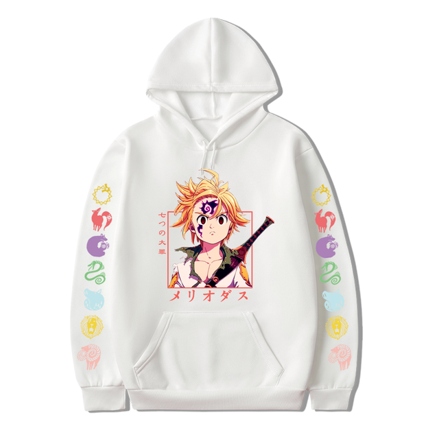 SEVEN DEADLY SINS THEMED HOODIE (10 VARIAN)