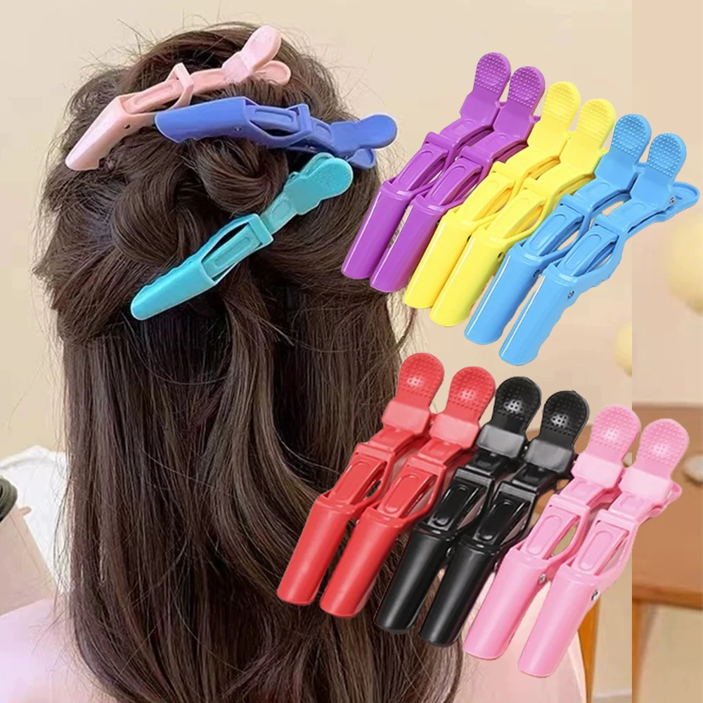 5PCS Alligator Haar Clips Barrettes Friseur Klemmen Haar Klaue Professionelle Barber Salon Styling Haarnadeln Haar Zubehör