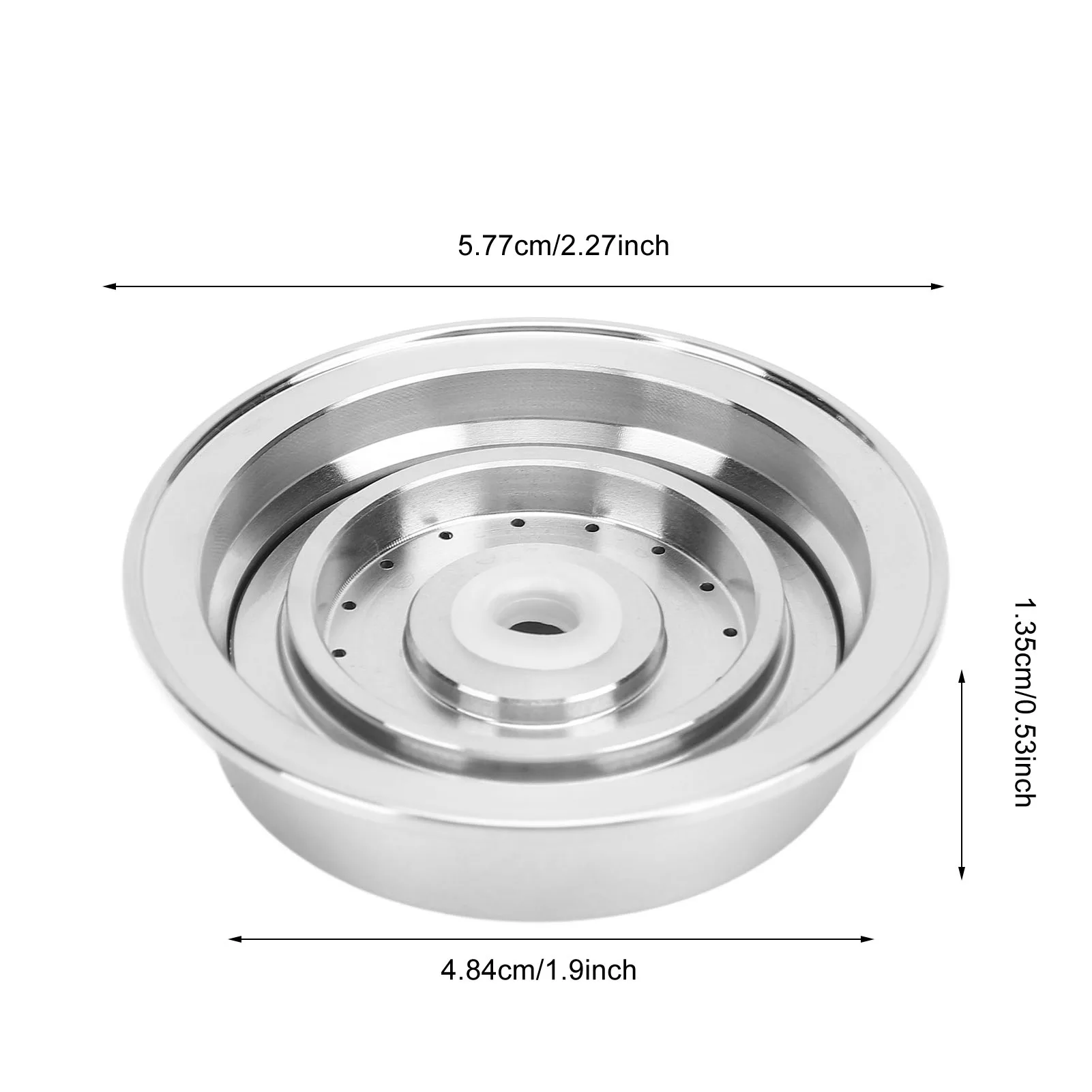 Coffee Pod Converter Holder Rust Resistant Convenient Use Stainless Steel Compact Coffee Pod Adapter for Vertuo Machine
