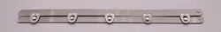 Corset Fastening Buckle - DIY Handmade Craft Accessory - 30cm with 6 hookes (Stainless Steel)