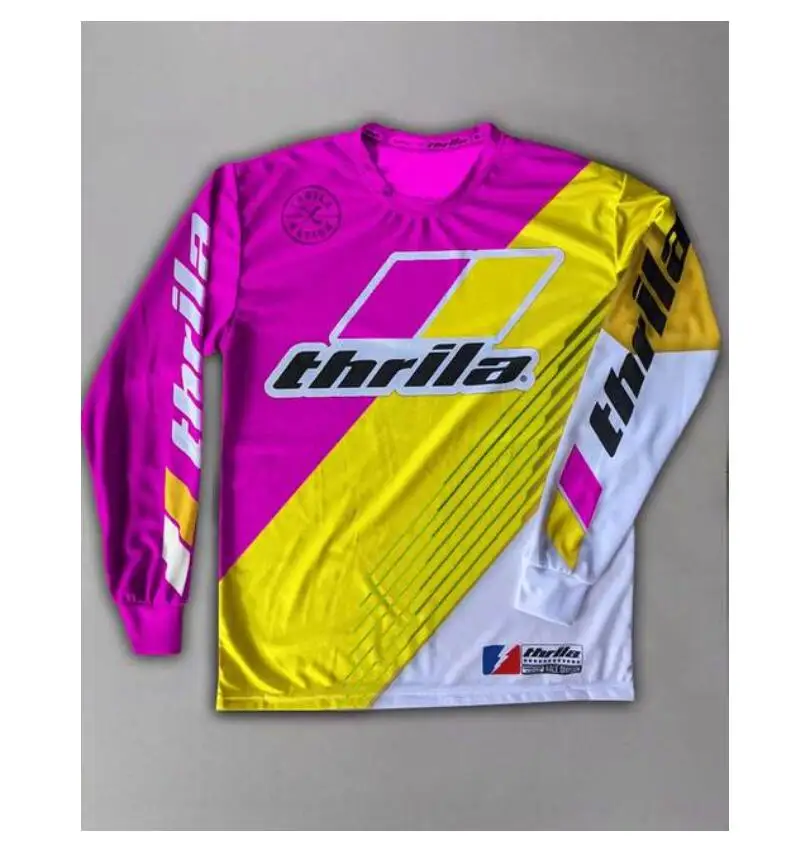 Long sleeve t-shirt Motocross Jerseys downhill Moto Jersey DH Off Road Mountain Bike mtb jersey men road bike jersey