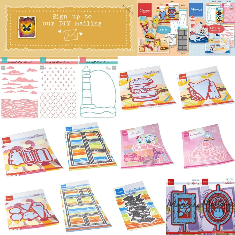 

Новинка 2024 г., вырубные штампы и трафареты для пляжа, рельефный шаблон для украшения, сделай сам, поздравительная открытка ручной работы