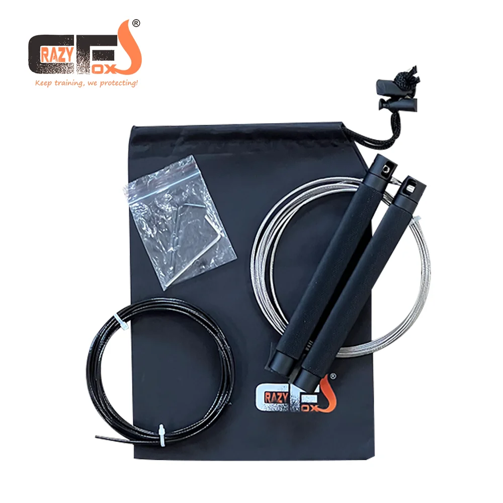Jump Rope Cable Speed Adjustable Tangle Free with Ball Bearings RPM Style