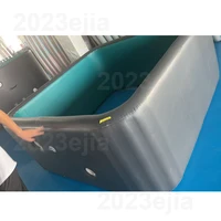 Piscine gonflable personnalisée 2*2*0.8m, PVC épaissi, directement de l'usine, pour enfants et adultes 5