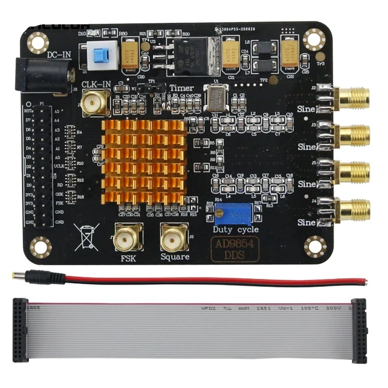 

AD9854 Signal Generator Module High Speed DDS Module Signal Source Sine/Square Wave Signal Generator