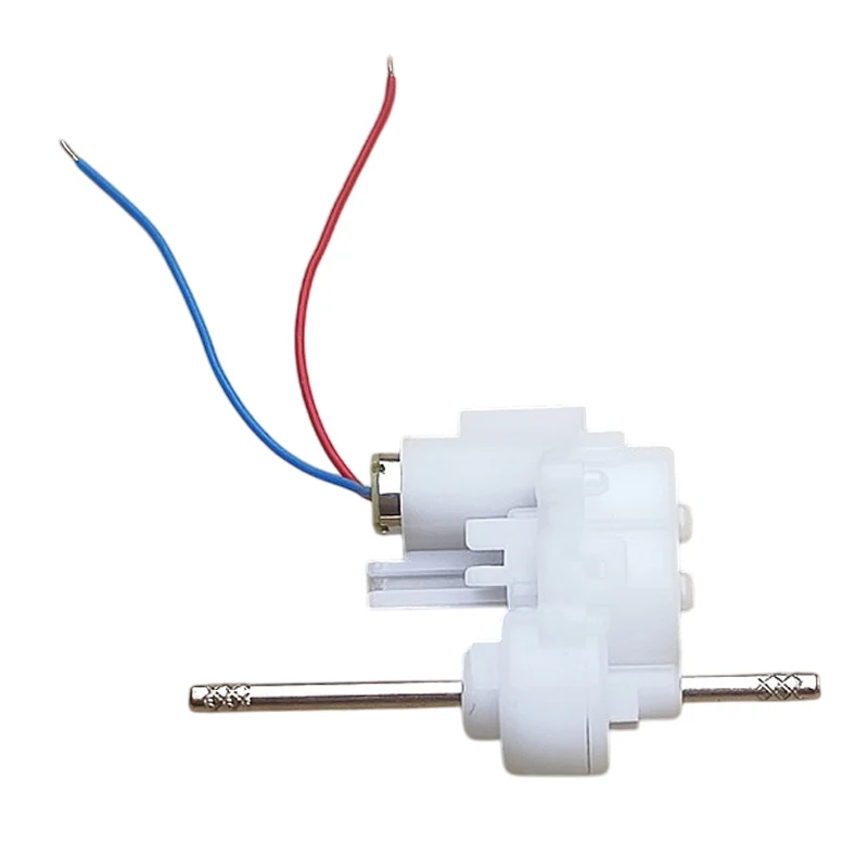 Mini motoréducteur 6x14mm DC 3.7V 390 tr/min double arbre pour bricolage