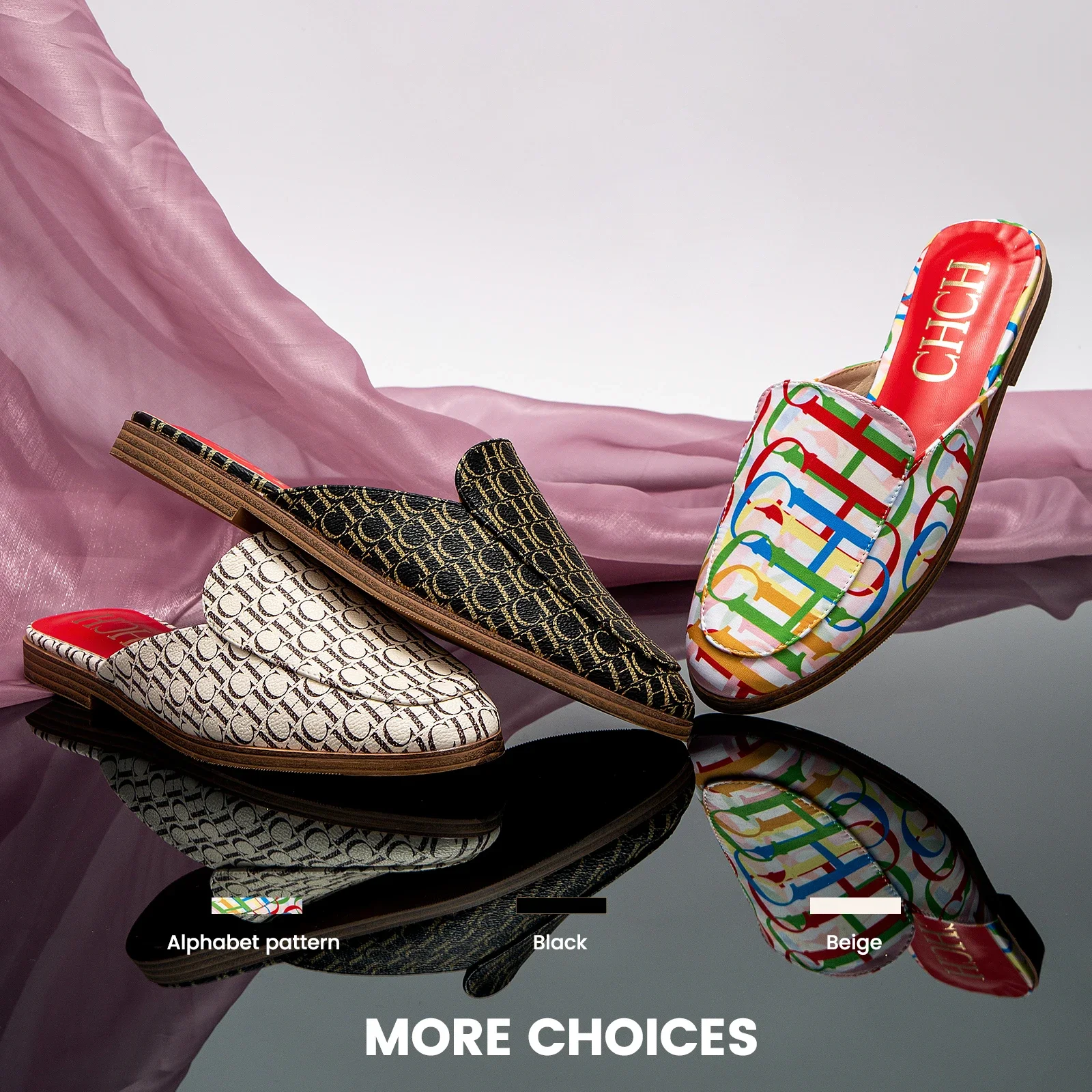 حذاء مسطح مدبب غير رسمي للسيدات ، شبشب مريح خفيف ا...