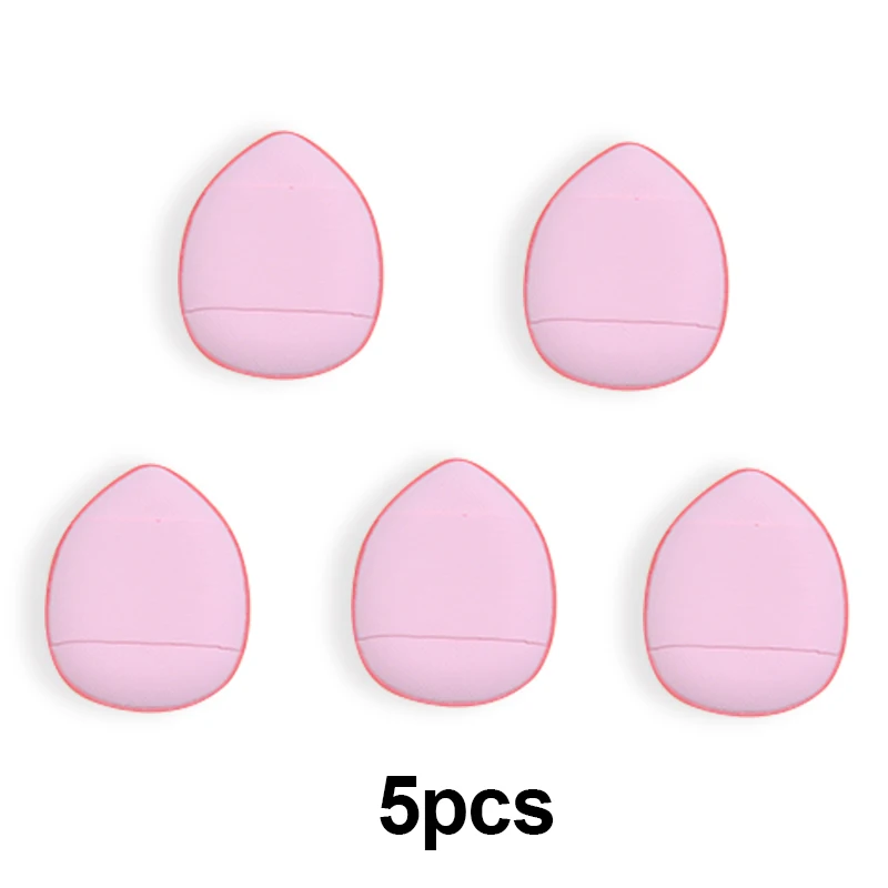 Mini Finger Puff Makeup Applicator Set - Foundation, Concealer, and Powder Sponge Tools