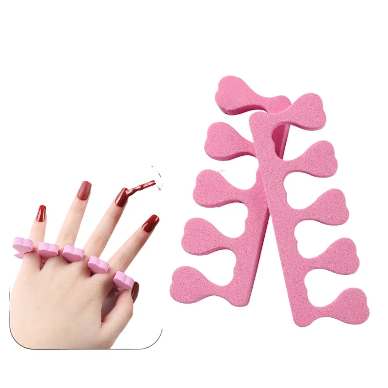 *Nail Art Tools Sponge Nail Splitter Finger Splitter Fixed Assist Nail Painting