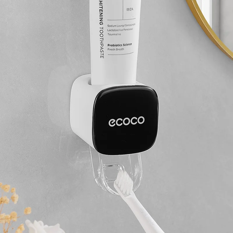 Toothpaste Storage Rack Fully Automatic Toothpaste Rack Wall-mounted Storage Clip Toothpaste Squeezer 5