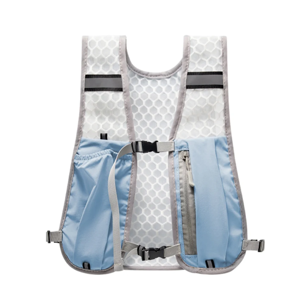 Outdoor Lightweight Hydration Vest Wear Resist Running Vest Bag Waterproof Water Bottle Storage Backpack Camping Sports Backpack