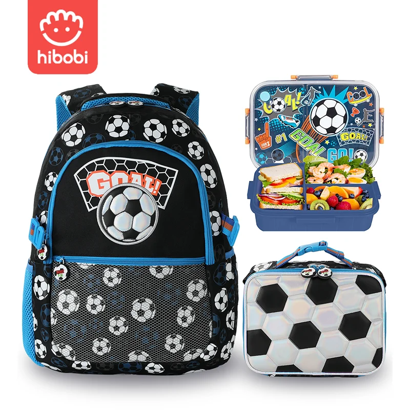 Children's 3-piece backpack set for girls, lightweight school bag for elementary stage, large capacity and water-resistant, with l...