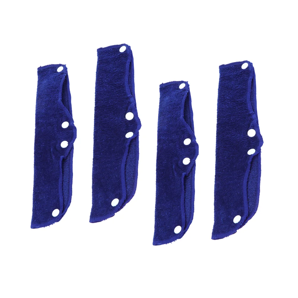 

4Pcs Hat Sweatband Hard Hat Sweat Band Replacement Sweatband Accessories Dark Blue
