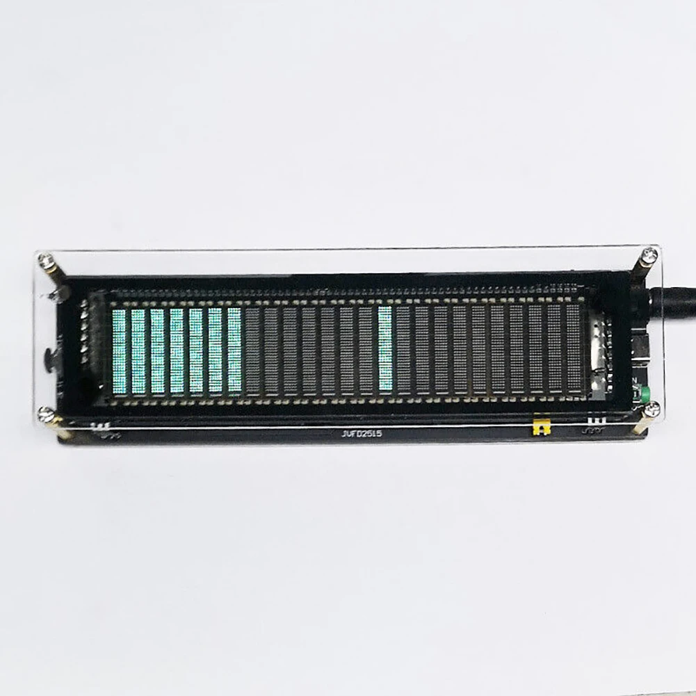 

Профессиональный анализатор аудиоспектра VFD звуковой анализатор VFD2515, дисплей уровня музыки с голосовым управлением