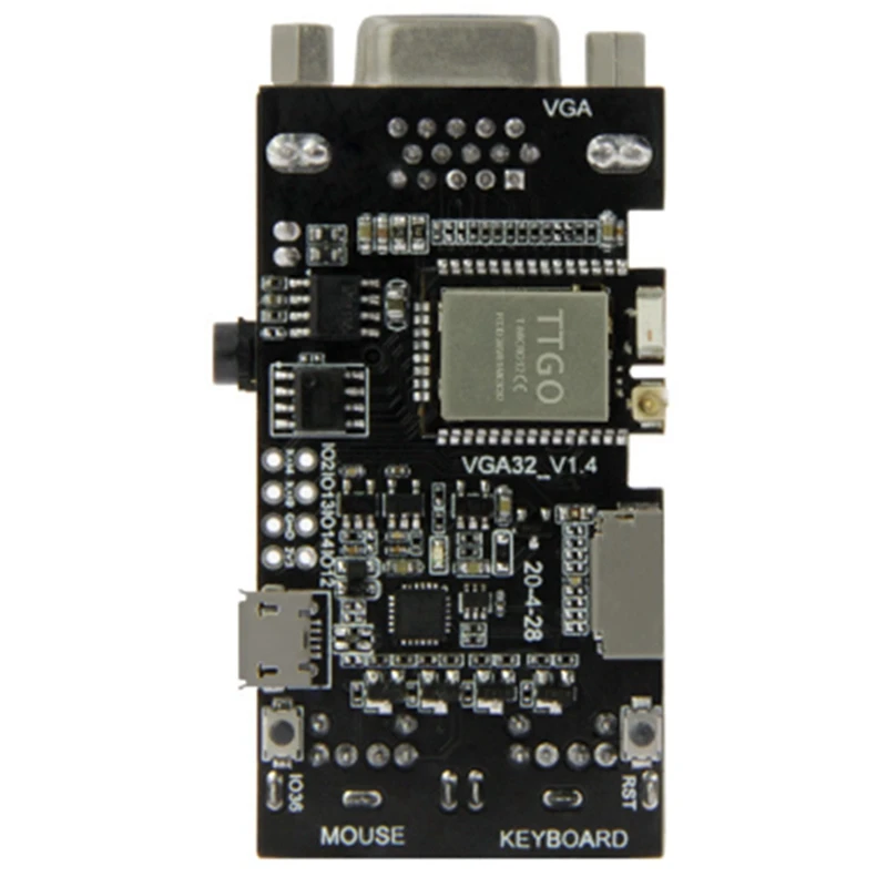 TTGO VGA32 VGA ESP32 PSRAM Module V1.4 Controller PS/2 Mouse Keyboard Graphics Library Game ANSI/VT Terminal Circuit electronic components