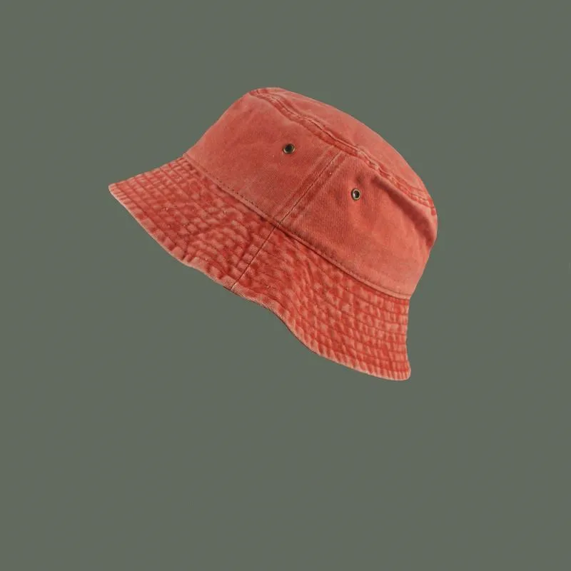 Fashion Washed Denim Fisherman Hat Unisex Solid Vintag Summer Y2k for Women Men Bucket Panama Hat Sun Protection
