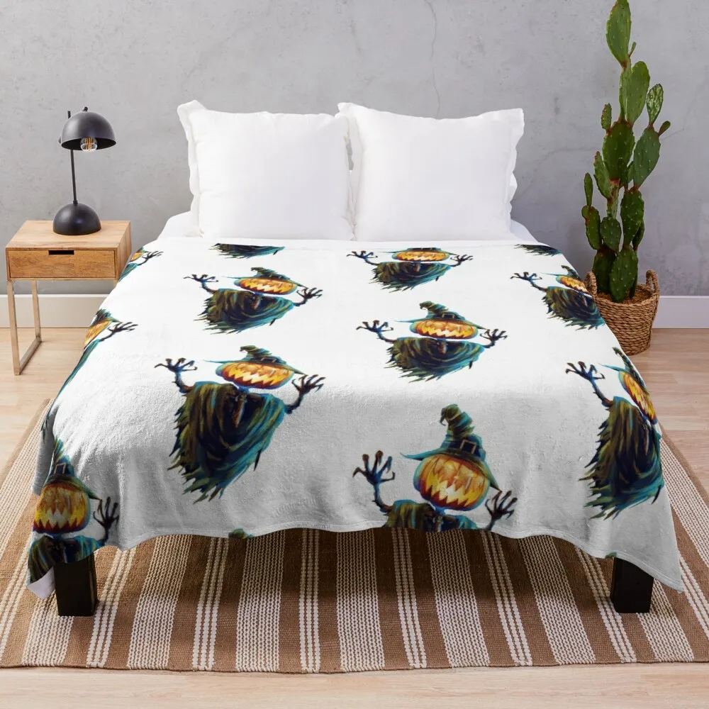 

halloween-scarecrow-jack-o-lantern-festival-halloween StickersThrow Blanket Baby Blanket