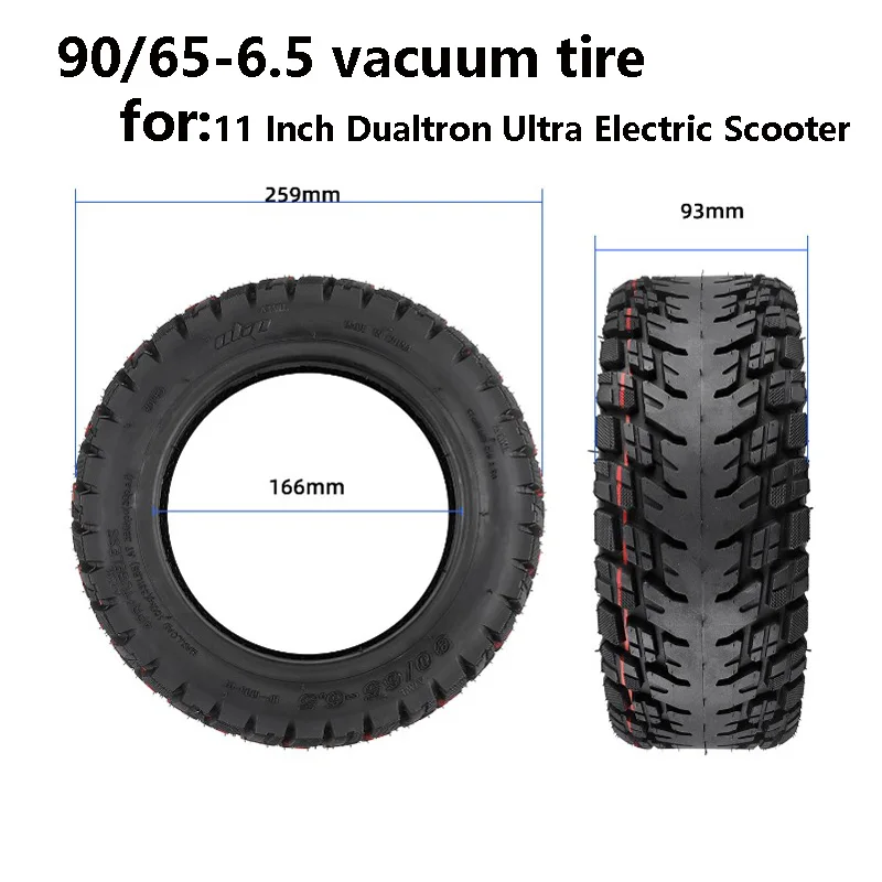 

Новая внедорожная вакуумная шина 90/65-6,5, подходит для взрывозащищенных внешних шин 11 дюймов Dualtron Ultra Electric Scooter