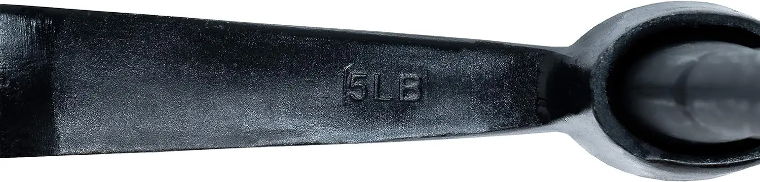 Pick Mattock with Heavy Duty Forged Head Construction Solid Fiberglass Core Ergonomic No-Slip H-Grip Handle Garden