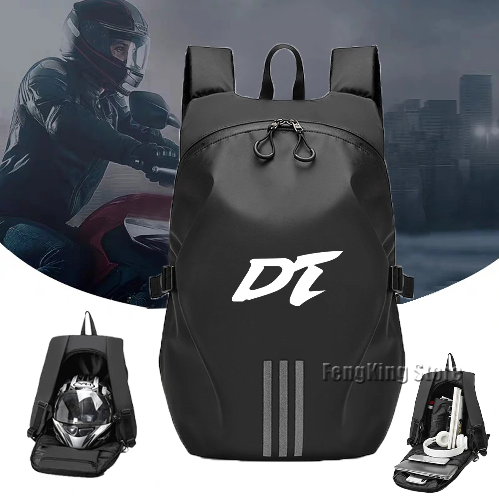 

For YAMAHA DT200 DT230 DT 125 200 230 Knight backpack motorcycle helmet bag travel equipment waterproof large capacity