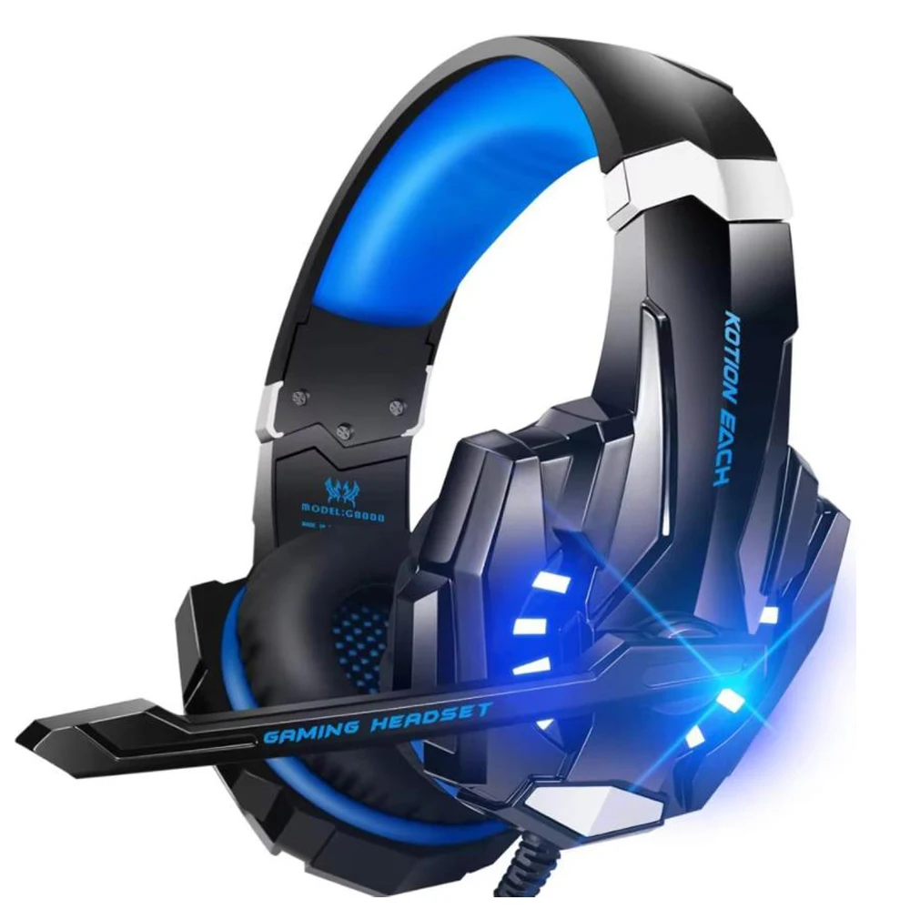 ヘッドホン KOTION EACH G9000 BLUE Amazon.com: KOTION EACH G9000 Headset 3.5mm Game Gaming