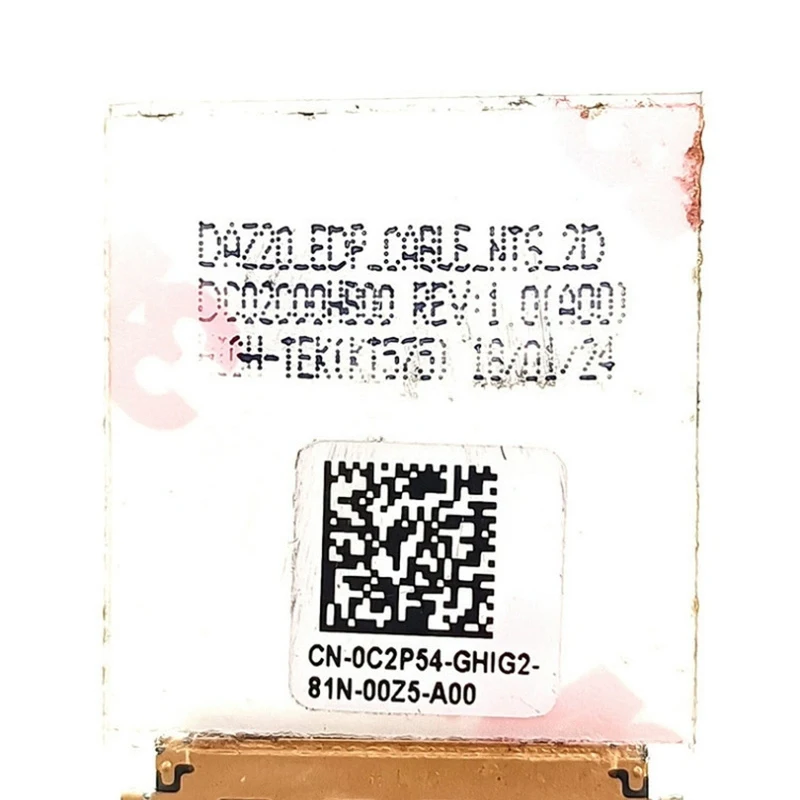Для замены на ноутбуки с ЖК EDP кабель для Dell Latitude 7290 E3490 E7390 DAZ20 2D NO TOUCH DC02C00HB00 0C2P54 30pin (art.: 3920c2d62cdae) - 3920c2d62cdae