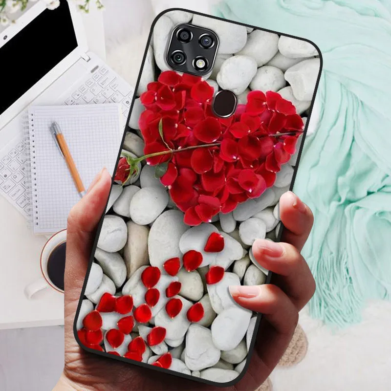 Black Lion Wolf Silicone Soft Back Protective Case Cover