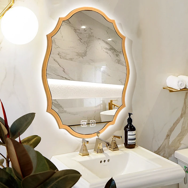 Luxury-Wall-Art-Decorative-Mirrors-Aesthetic-Bathroom-Elegant-Light ...
