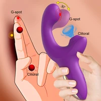 Leistungsstarker 20-Gang-Dildo-Vibrator, weiblicher Klitoris-Sauger, Vakuum-Klitoris-Stimulator, Erwachsene, Waren, Finger, wackeliges Sexspielzeug für Frauen 2