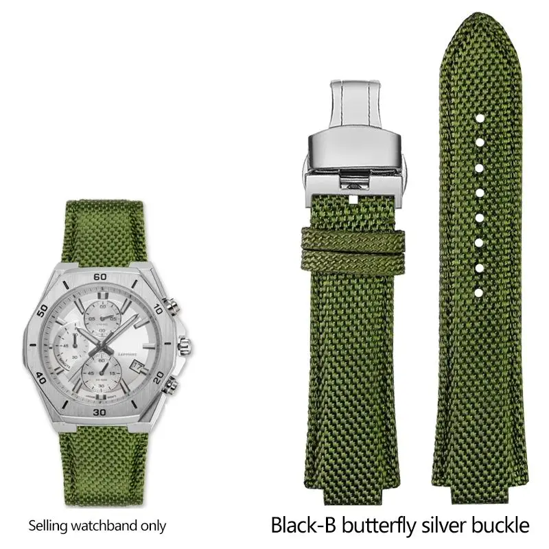 thumbnail image 1 of Correa de reloj para Casio Edifice Metal de acero inoxidable Farm Oak EFB-680 para hombre 5579 Cadena de reloj de 14 mm Pulsera con hebilla plegable, 1 of 5