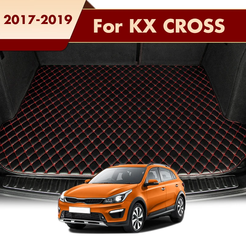 

Car Trunk Mats Fit For Kia KX CROSS 2017 2018 2019 Rear Trunk Tray Liner Cargo Pads Accessories Products Non-Slip Liner Vehicles