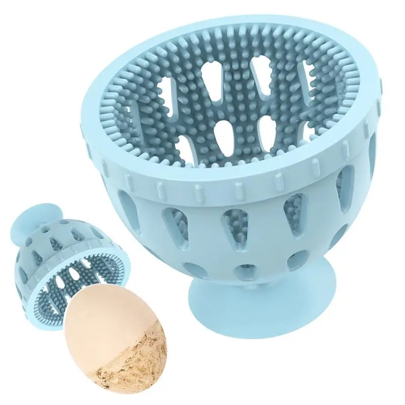 

Silicone Egg Cleaning Brush Easy to Clean Flexible Egg Scrubber Brush for Poultry Eggs Potatoes Tomatoes household Kitchen tools