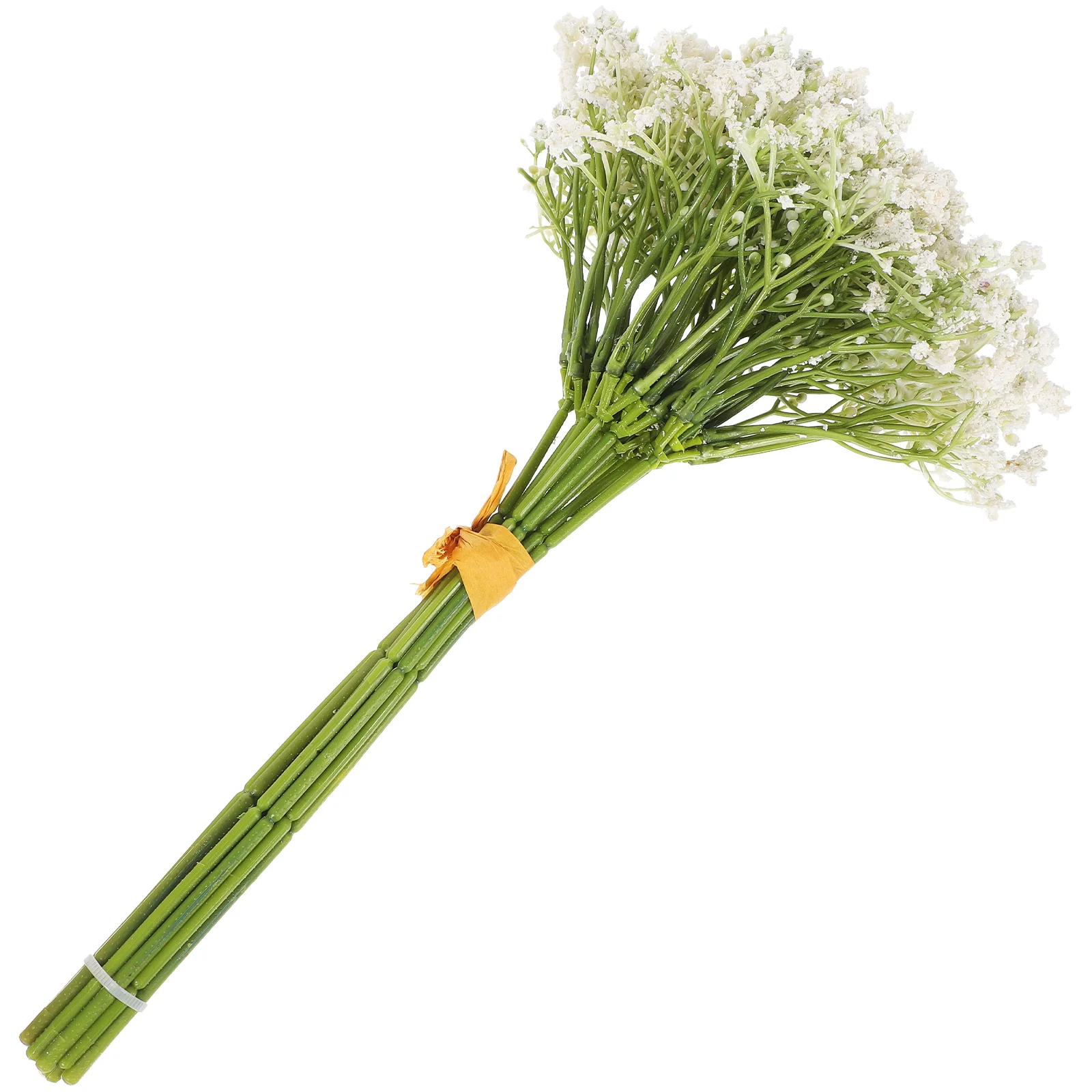 

16 Pcs Baby's Breath Bouquet Wedding Artificial Gypsophila Flowers Decorations For Plastic Decorative Faux Bouquets Bride DIY