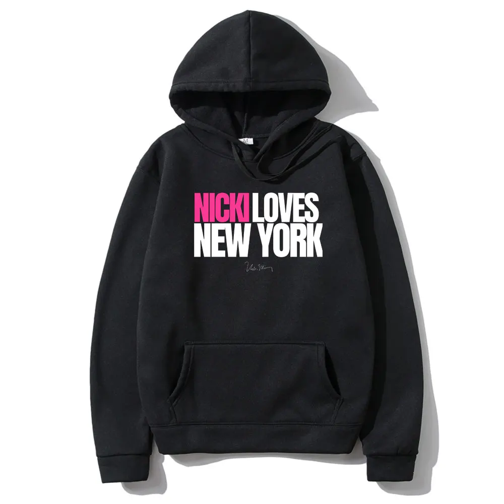 Nicki Minaj GAG CITY Pink Friday 2 Tour 2024 Print Hoodie Men Women Fashion Oversized Streetwear Male Hip Hop Pullover Hoodies