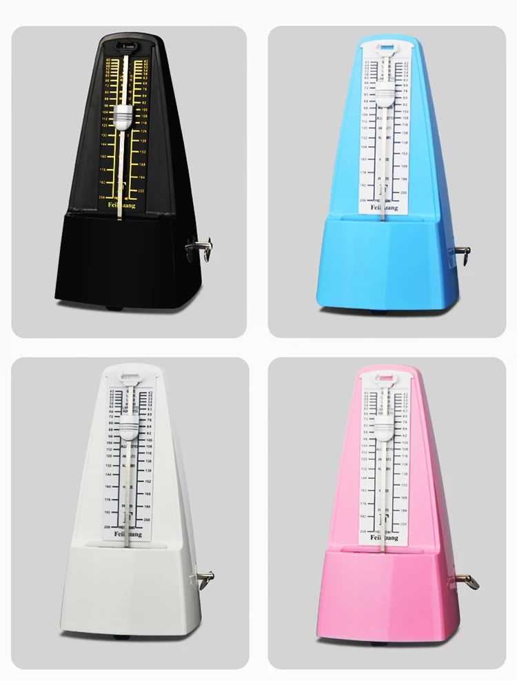 High-Precision Mechanical Metronome for Musical Instruments - Perfect for Rhythm Practice