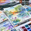 24/36/48/60 colors dual tips marker pen washable set soft fiber brush pen fine nib art drawing supplies stationery 3