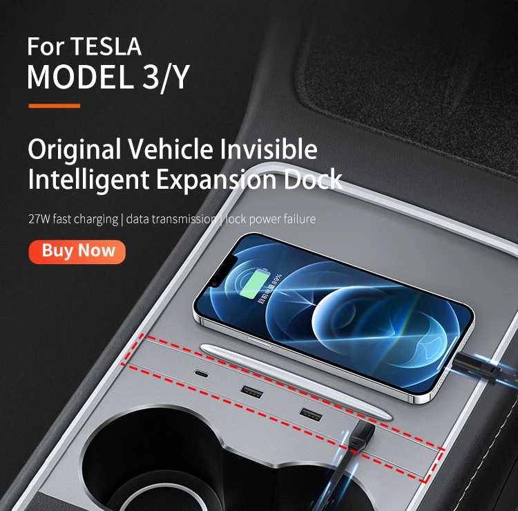 YZ For Tesla Model Y 2021-2024 Air Outlet Aromatherapy Clip Electric Car Interior Car Clip Accessories