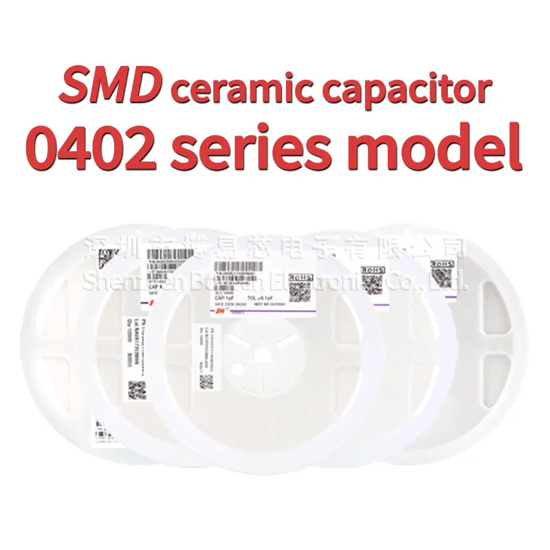 Chip ceramic capacitors 10000 pieces, 0402, 10pF 1 100pF 1nF 10nF 15nF 100nF 0.1uF 100uF 2.2uf 4.7uF 10uF 47uF complete models chip ceramic capacitor 100 pieces 0402 10pf 1 100pf 1nf 10nf 15nf 100nf 0 1uf 100uf 2 2uf 4 7uf 10uf 47uf various models