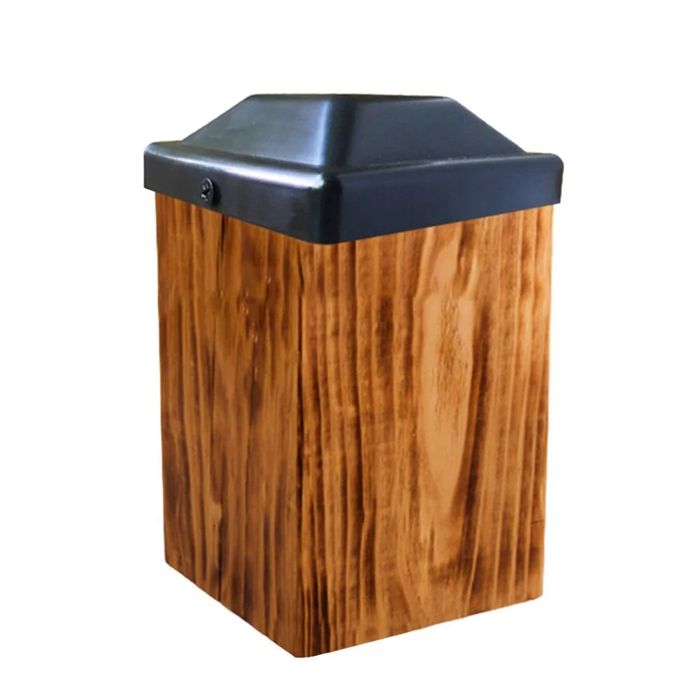 La Copertura Affidabile Del Palo Del Recinto Facile Da Installare Protegge E Migliora L'Aspetto Del Recinto Adatto Per Il Recinto Di Legno Id 3 5/8