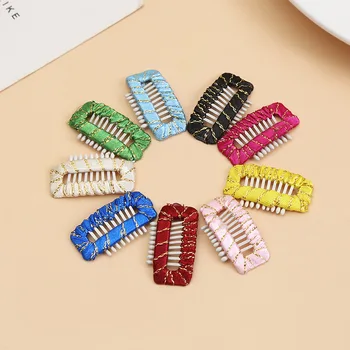 Fashion DIY Colourful Pet Grooming Hairpins Handmade Bows BB Hairpin Hair Clip for Yorkshire Puppy Cat Pet Supplies Accessories