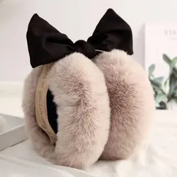 New Imitation fur Ear Muffs Autumn Winter Warm Earmuffs comfortable Unisex Skiing Fur Ear Warmer Woman Ear Cover
