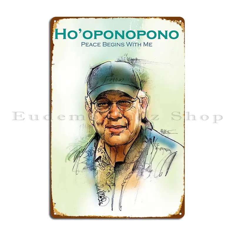 Ho Oponopono Dr Ihaleakal Hew Len металлический знак постер настенный Декор Гостиная клуб бар пещера персонализированный жестяной знак постер