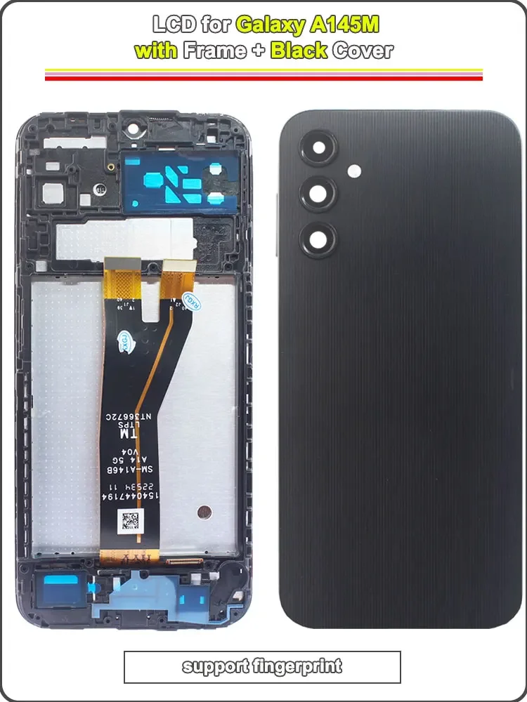 High-Quality LCD Display Touch Screen Digitizer Assembly Replacement for Samsung Galaxy A14 4G