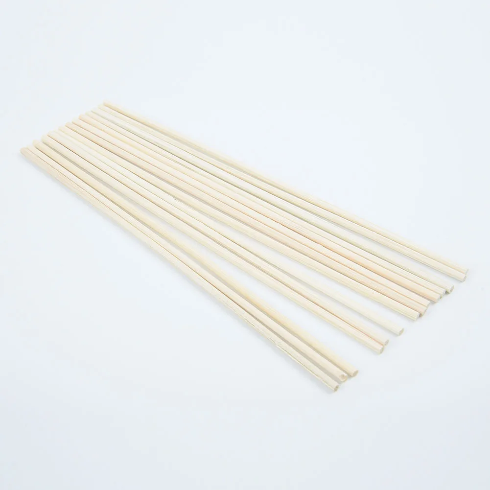 100pcs Wooden Oil Diffuser Stick Reed Fragrance Household Air Freshener Perfume Aromatherapy Incense Burner Accessory