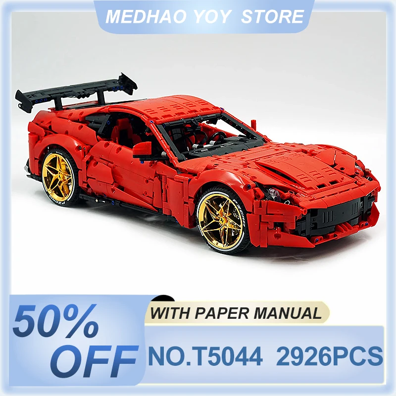 

TGL T5044 Technical MOC Super Car Hypercar assembly Model Building Blocks Bricks Puzzle Toys Christmas Birthday Gifts For Kids