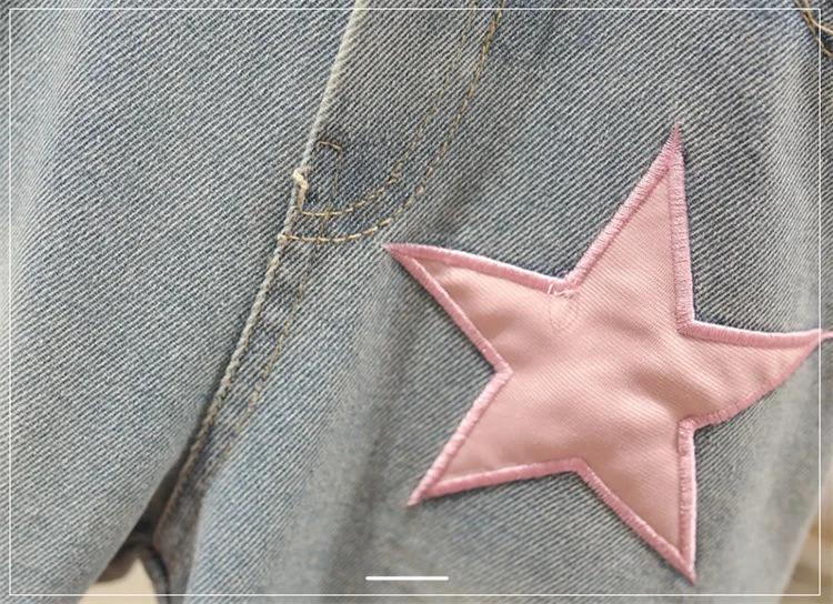 4-12 Jahre Teenger Mädchen Kleidung Set Herbst Mode Kurzhemd Brief Jeans 2 Stück Anzug für Mädchen Kinder Geburtstags geschenk – Detail 22