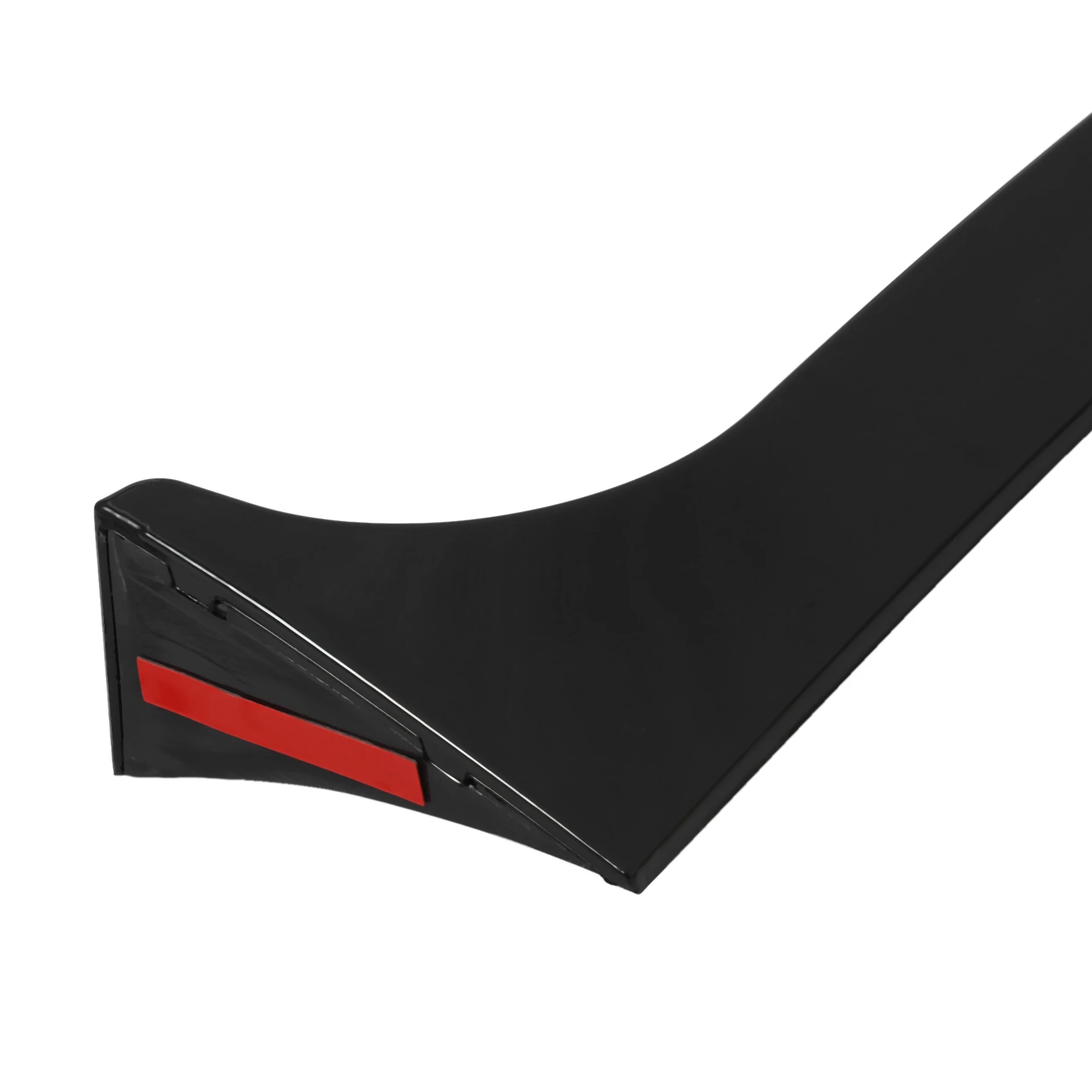 Y90A-1 페어 글로스 블랙 리어 윈도우 사이드 스포일러 스티커 트림 커버 (폭스바겐 골프 6 MK6 GTI/GTR/GTD 2008 2009-2013 카나드 스플릿)