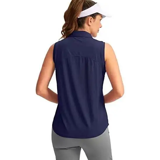 Women’s Button-Down Collar Golf Shirt – Casual Sportswear 3