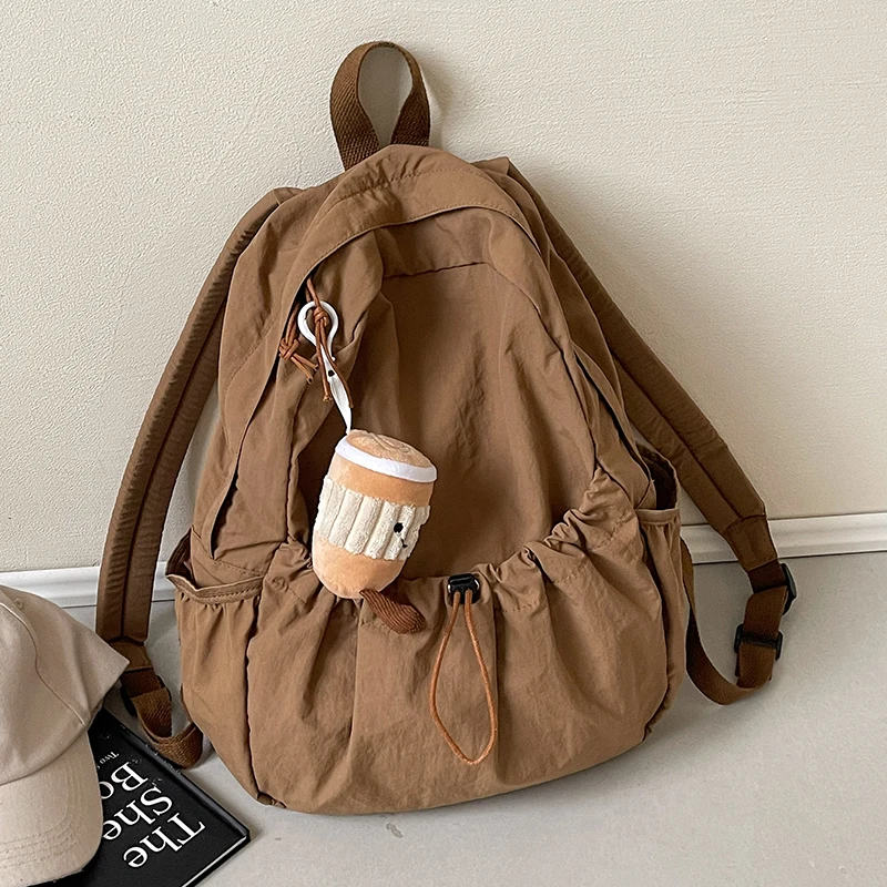 Lightweight folding backpack suitable for hiking, traveling, and outdoor adventures - adjustable shoulder straps, large capacity